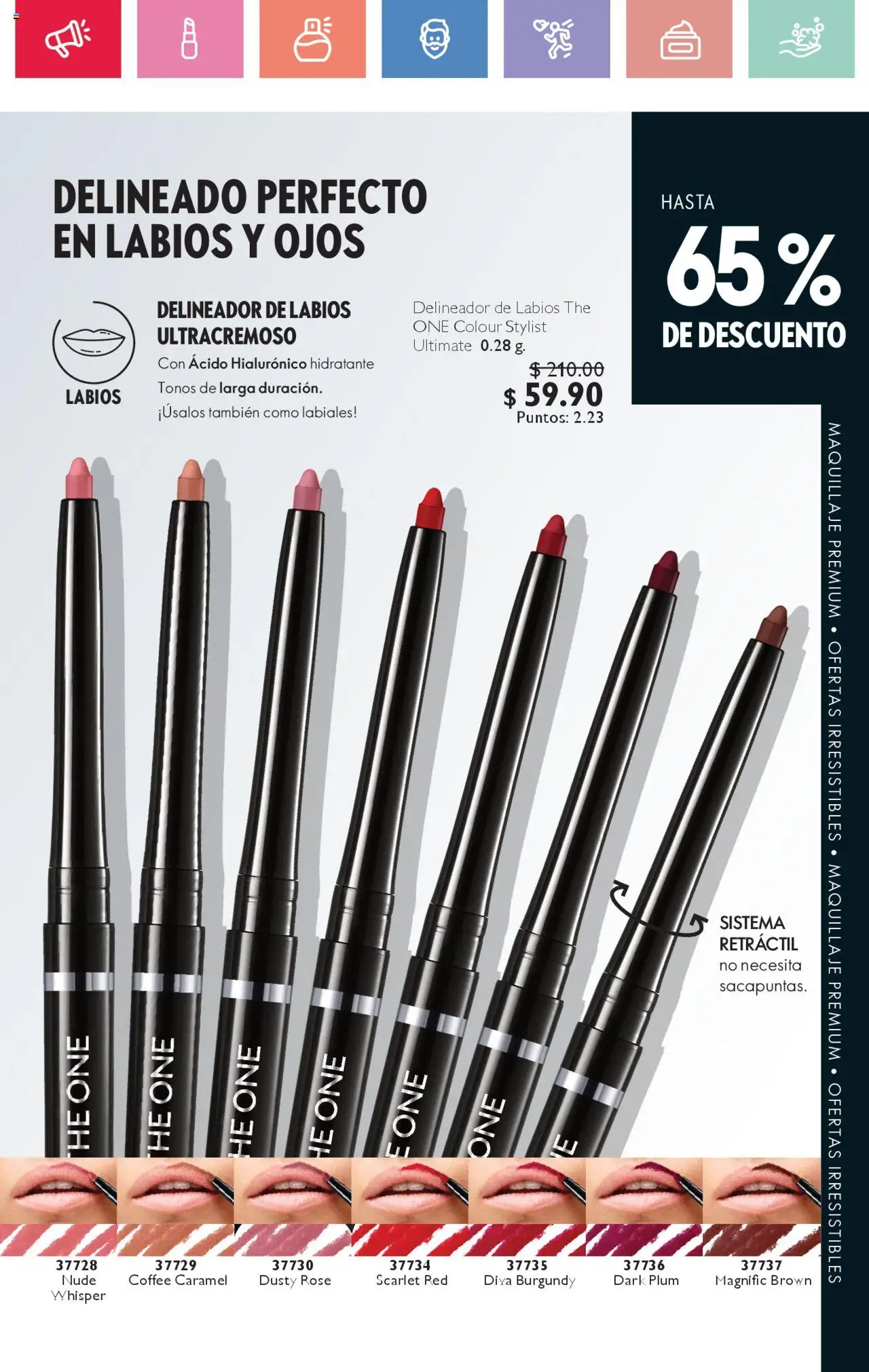 Nuevas ofertas de Oriflame válidas en toda la República Mexicana desde el 02.08.2025. ¡Encuentra las mejores ofertas en Oriflame - Campaña 11 2025! | Página: 123 | Productos: Maquillaje, Delineador