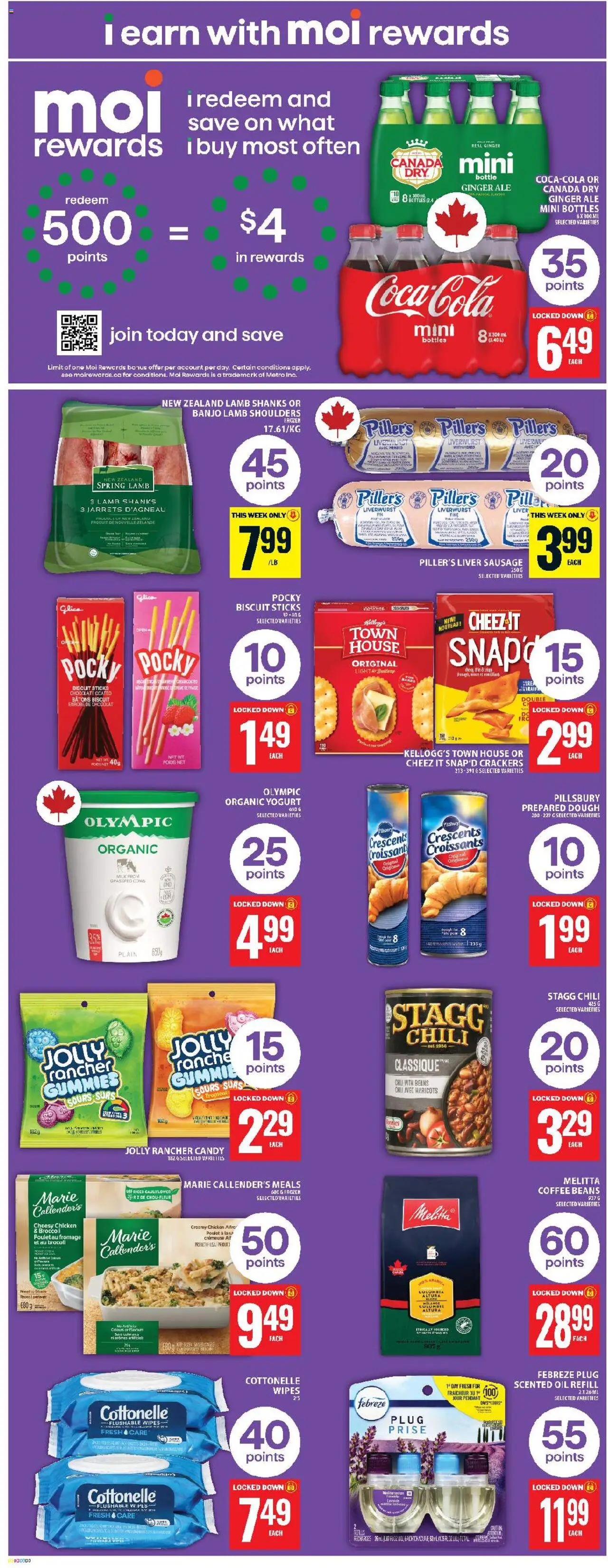 Food Basics flyer valid from 11.09.2025 | Page: 12 | Products: Oil, Coffee, Chocolate, Chicken