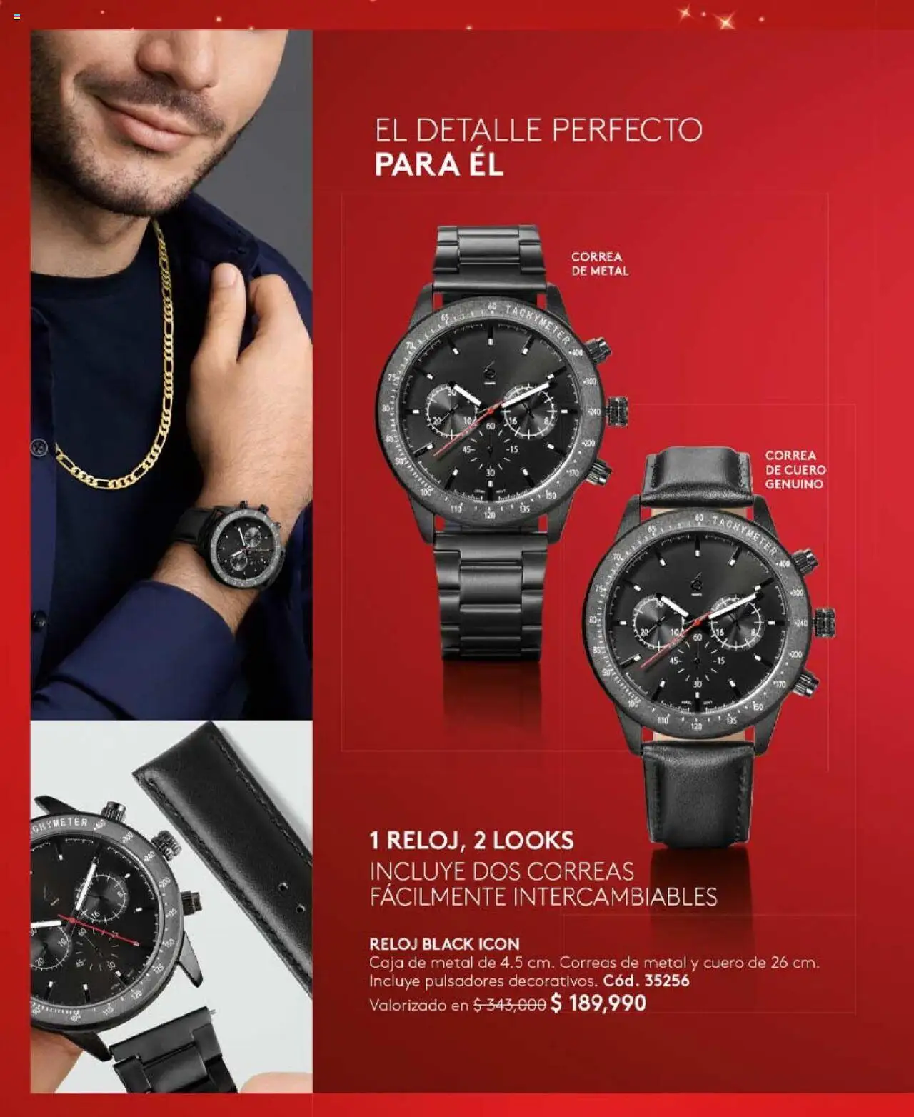 Ésika revista - valida desde el 14.10.2025 | Página: 120 | Productos: Reloj, Caja