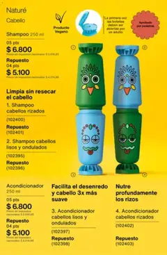 Vista previa Catálogo Natura Ciclo 1/2026 válido desde el 04.12.2025 | Página: 276 | Productos: Shampoo, Acondicionador