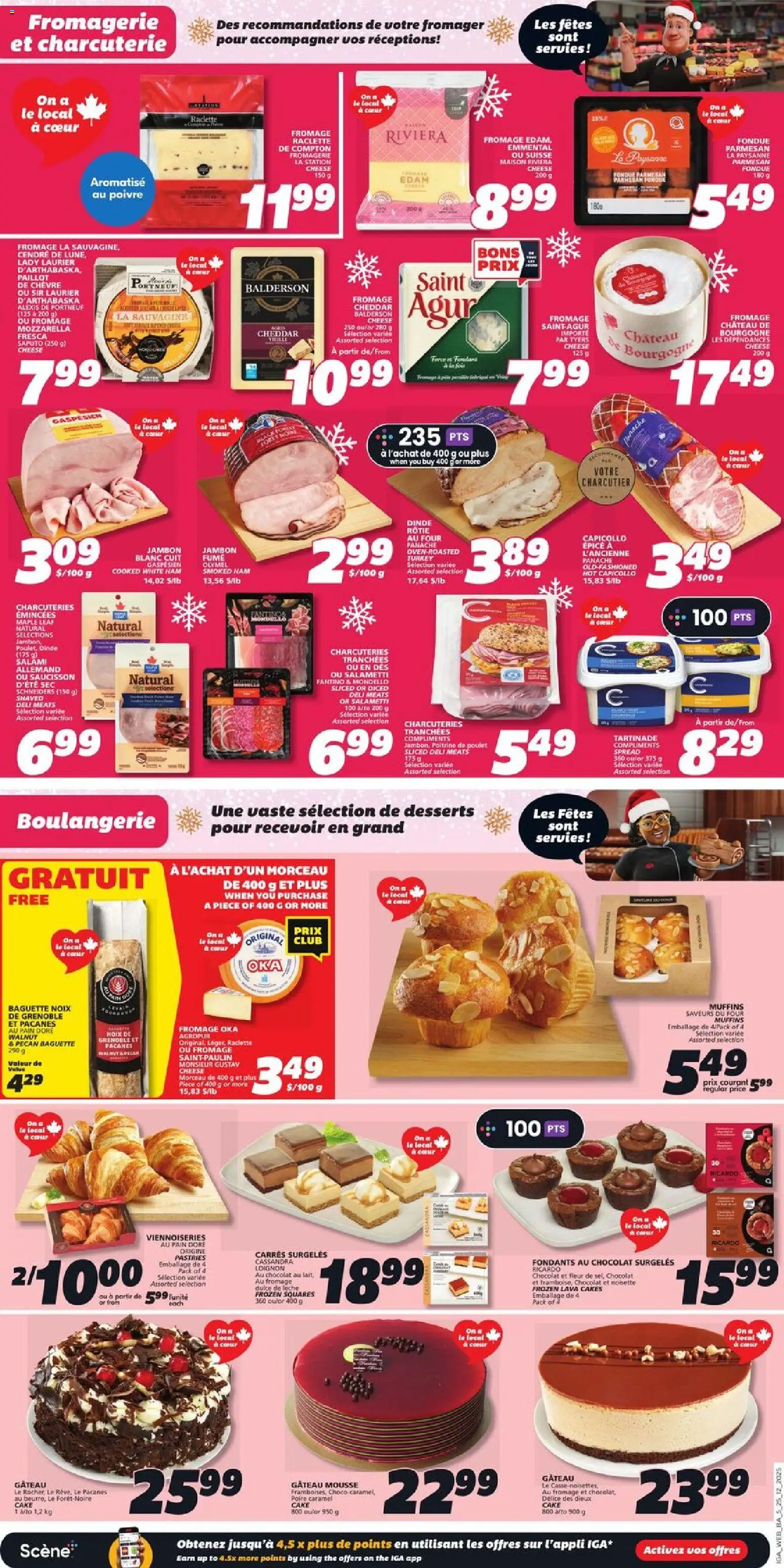 IGA flyer valid from 25.12.2025 | Page: 7 | Products: Turkey, Oven, Cheese, Salami