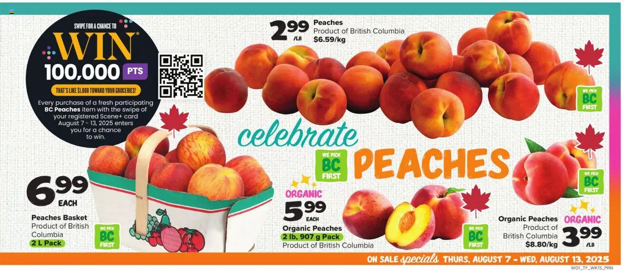 Thrifty Foods flyer valid from 07.08.2025 | Page: 10 | Products: Basket