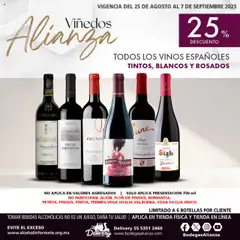 Vista previa de Bodegas Alianza - Catálogo Viñedos, nuevo folleto de la tienda, válido en México a partir del 25.08.2025