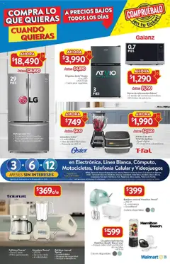 Nuevas ofertas de Walmart válidas en toda la República Mexicana desde el 14.08.2025. ¡Encuentra las mejores ofertas en Walmart - Folleto! | Página: 23 | Productos: Freidora de aire, Microondas, Cafetera, Jarra