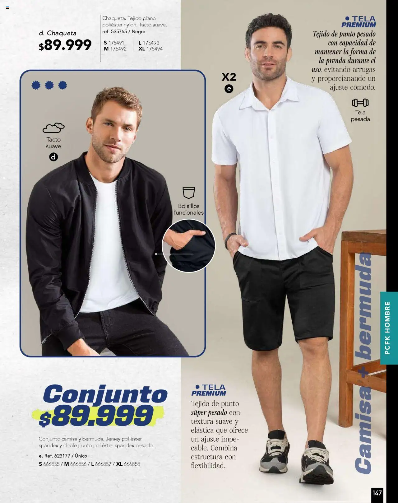 Pacifika revista - valida desde el 16.06.2025 | Página: 165 | Productos: Bermuda, Conjunto, Camisa, Chaqueta
