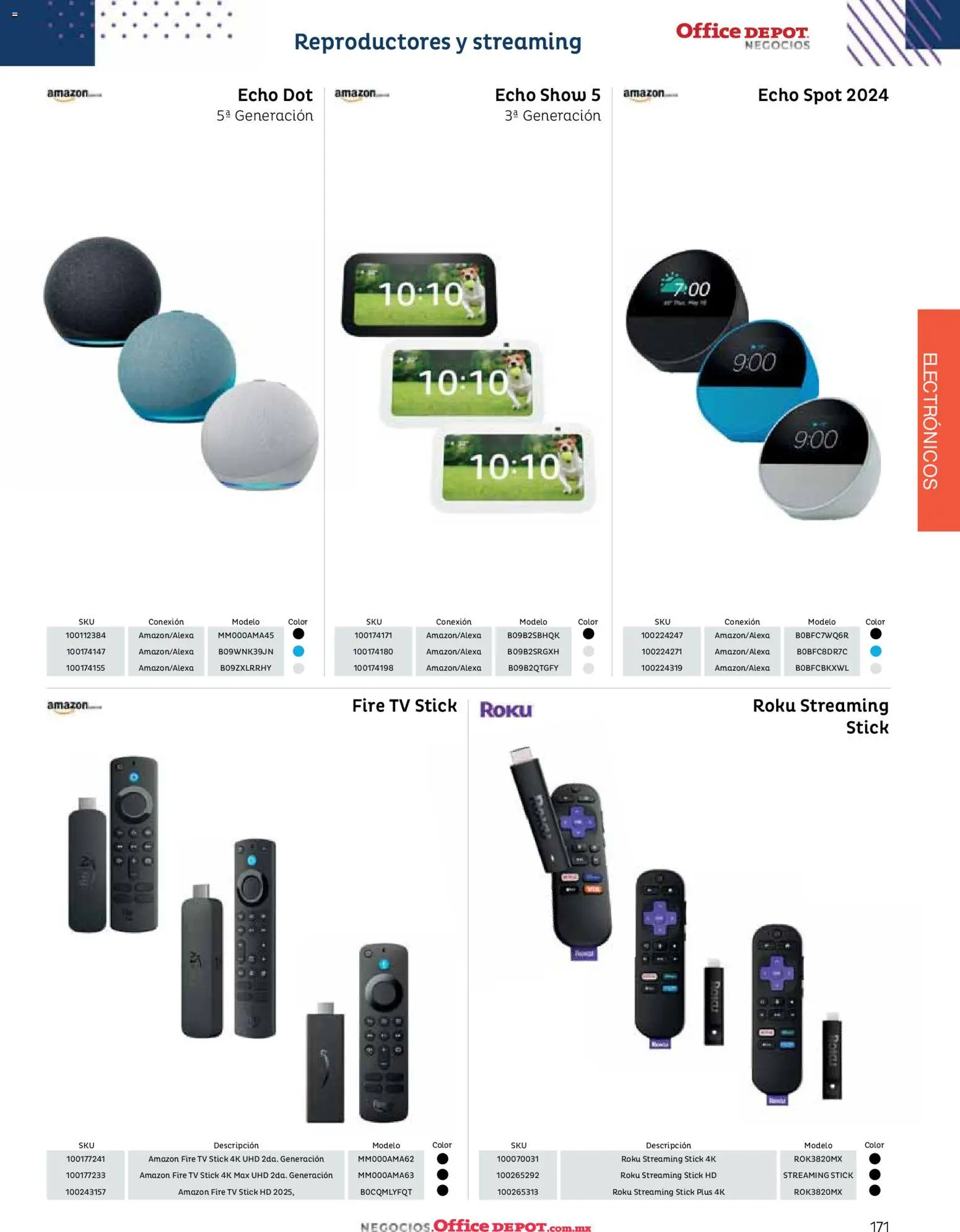 Nuevas ofertas de Office Depot válidas en toda la República Mexicana desde el 12.01.2026. ¡Encuentra las mejores ofertas en Office Depot catálogo 2026! | Página: 173