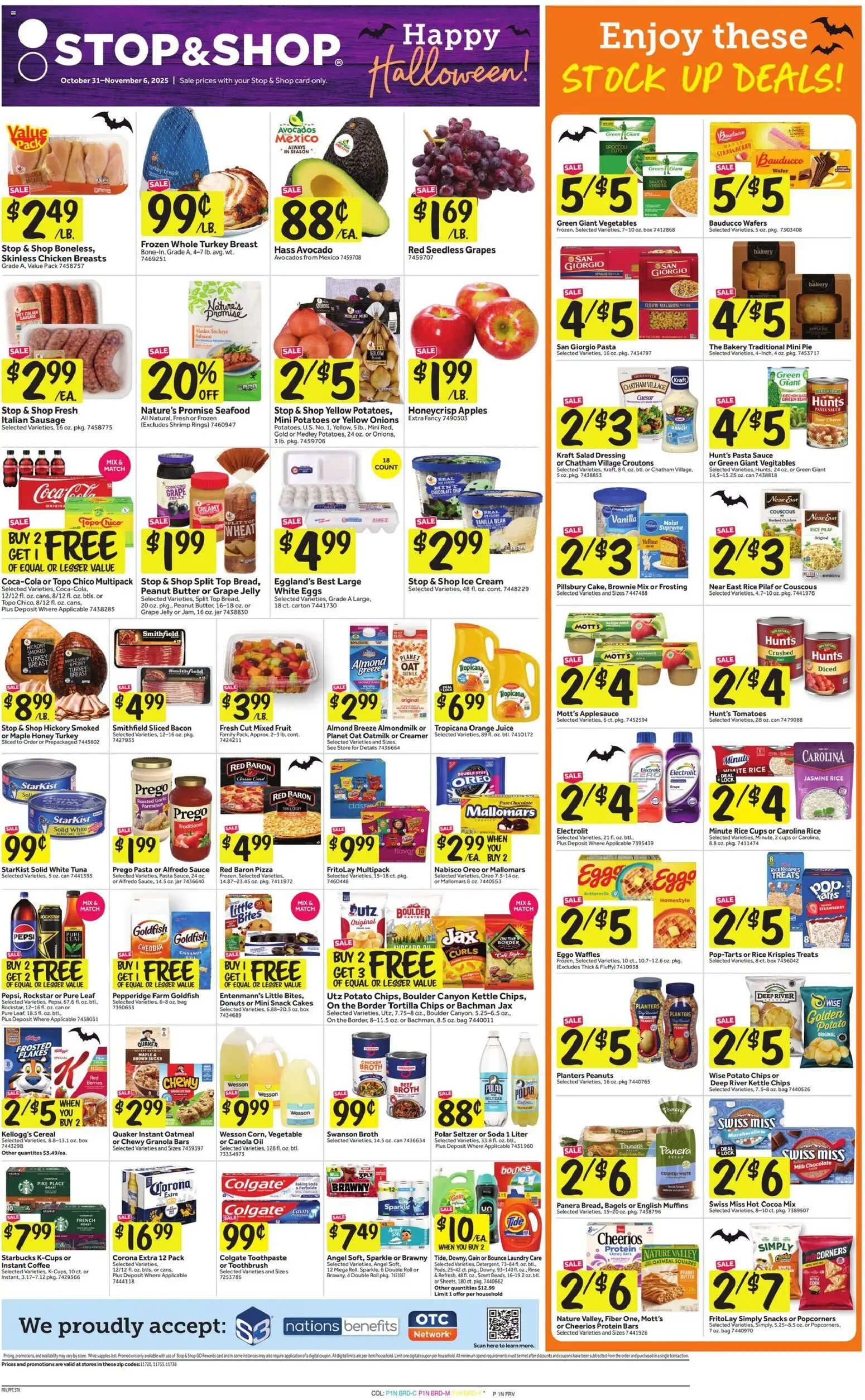 Stop & Shop Weekly Ad - valid from 31.10.2025 | Page: 1