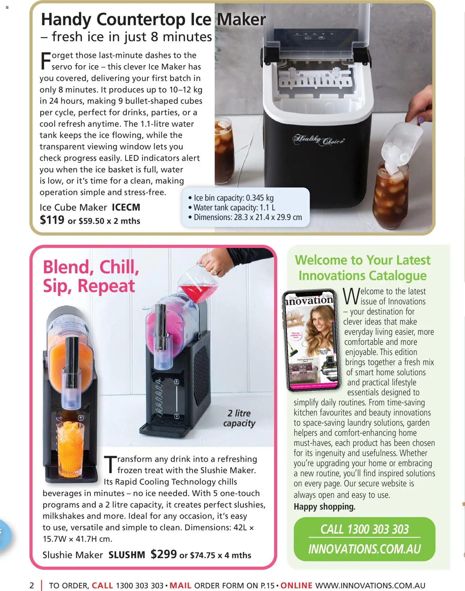 Innovations catalogue - valid from 28.01.2026 | Page: 2 | Products: Basket, Window, Water, Ice maker