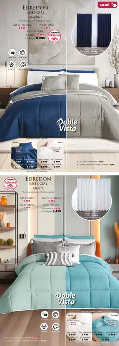 Vista previa de Colchas Concord catálogo, nuevo folleto de la tienda, válido en México a partir del 01.02.2026 | Página: 19