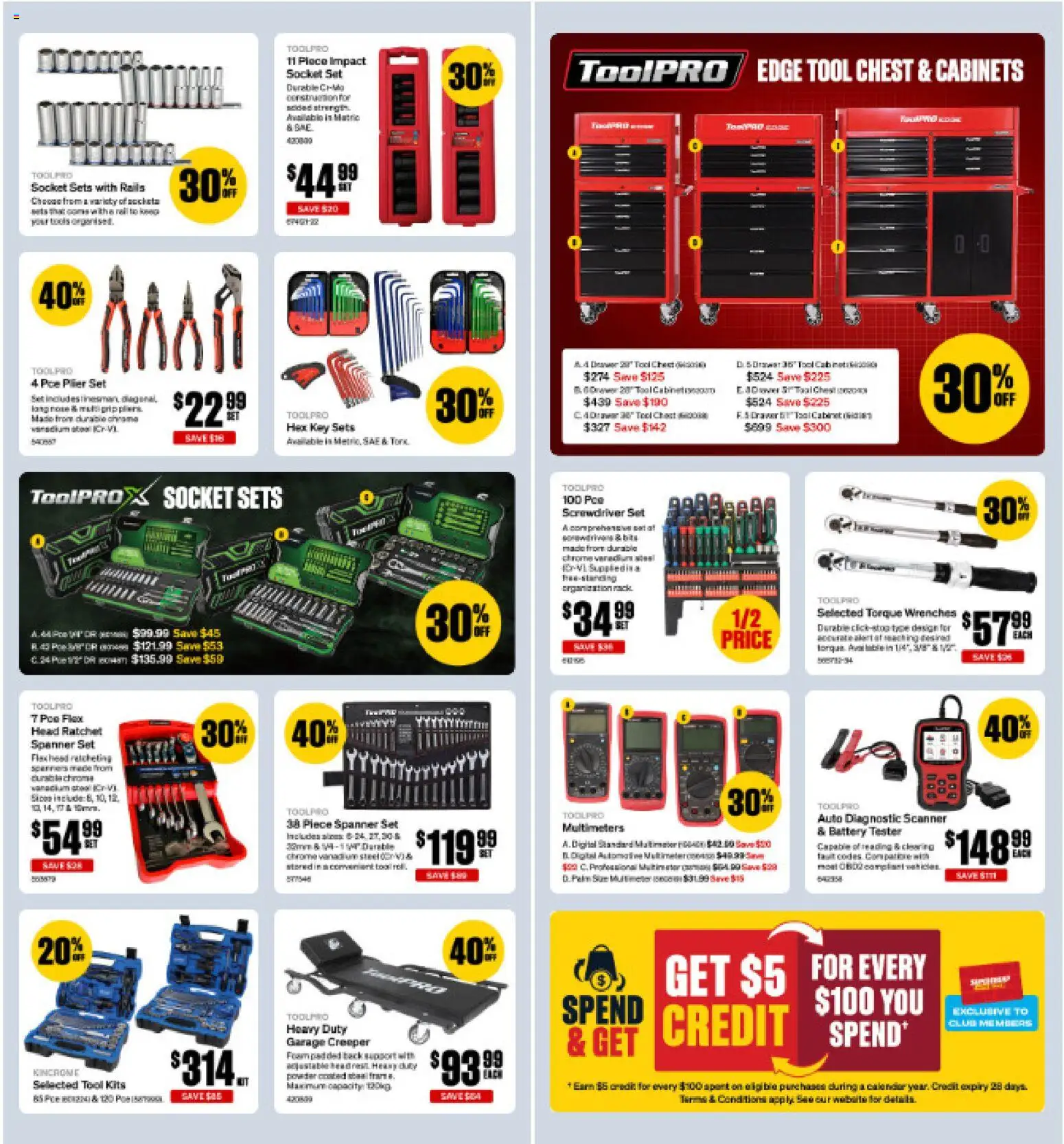 Supercheap Auto catalogue - valid from 21.01.2026 | Page: 19 | Products: Cabinet, Battery, Drawer, Scanner