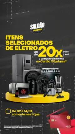 Gbarbosa - Ofertas Saldão - Pré-Visualização do folheto da loja Gbarbosa, válido de 02.01.2026
