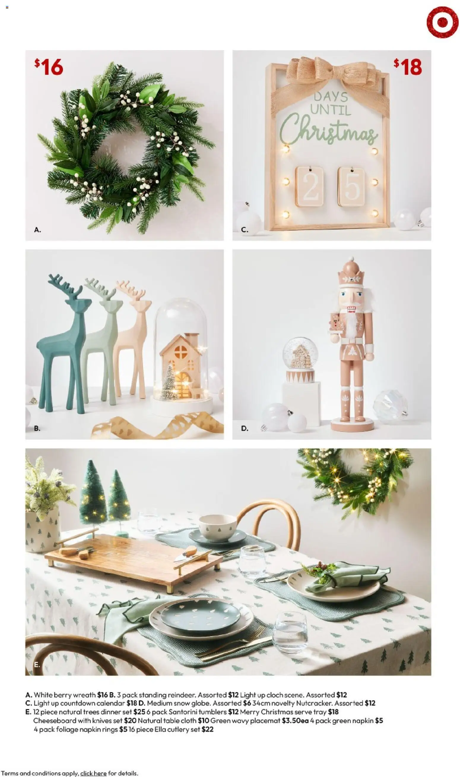 Target catalogue - valid from 23.10.2025 | Page: 19 | Products: Cutlery, Table, Dinner set, Light