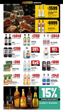 Vista previa Diarco - Ofertas válido desde el 29.12.2025 | Página: 7 | Productos: Vodka, Soda, Agua, Sierra