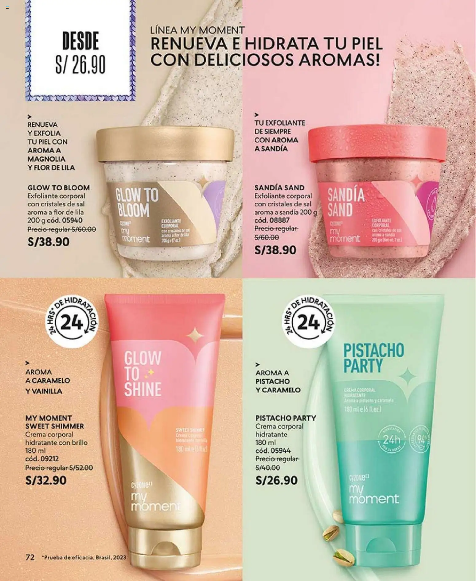 Catálogo CyZone válido desde 17.01.2026 | Página: 72 | Productos: Exfoliante, Crema