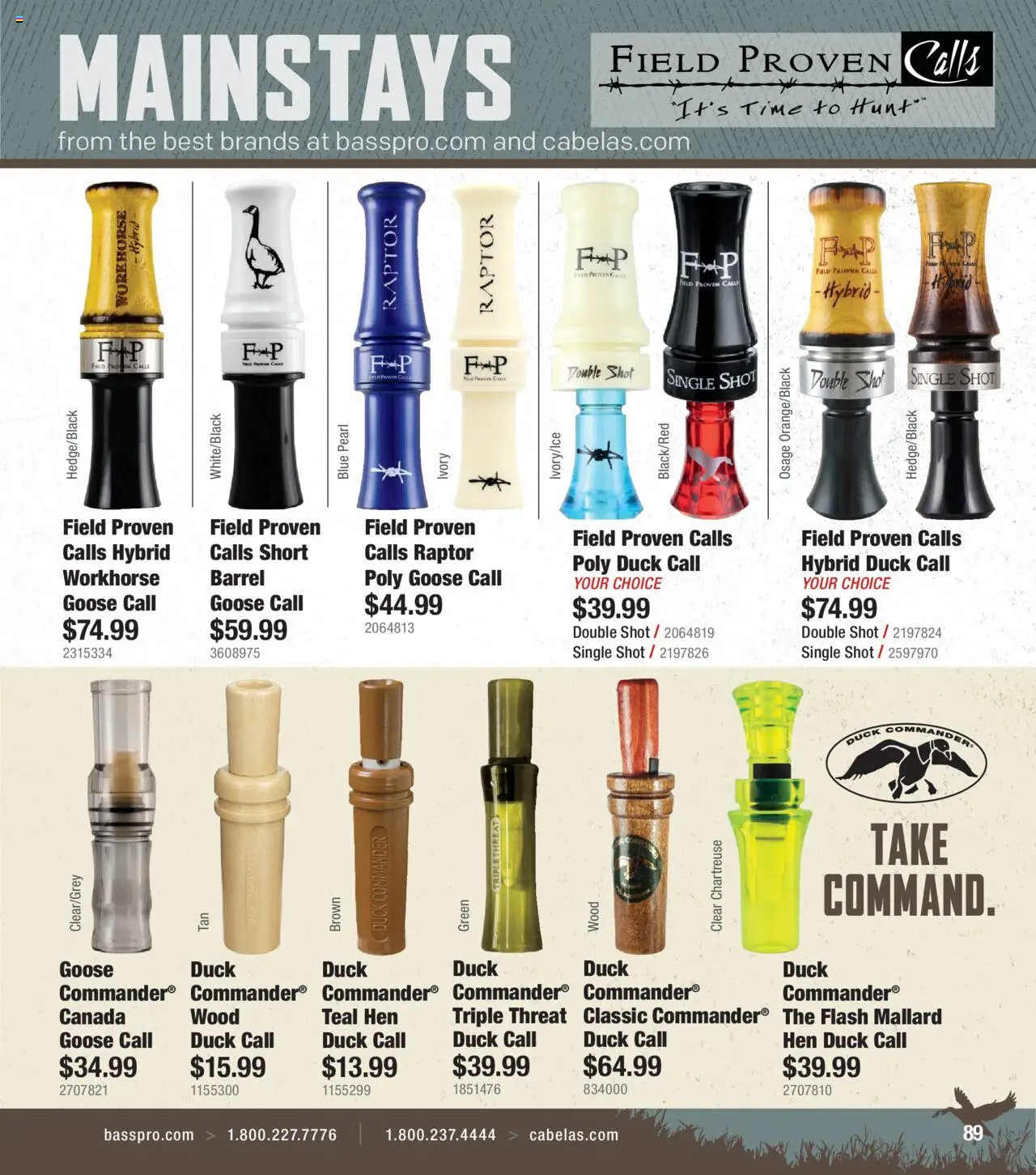 Cabela's Waterfowl 25 - valid from 01.10.2025 | Page: 89