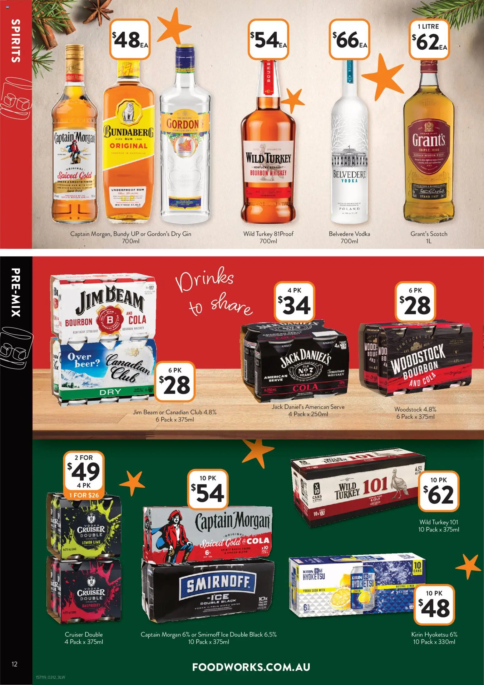 Foodworks catalogue - valid from 10.12.2025 | Page: 12 | Products: Rum, Wood, Lemon, Raspberry