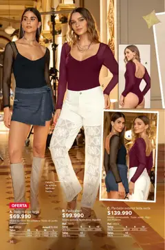 Leonisa - Catálogo principal -  Vista previa de la revista de la tienda Leonisa valido desde el 07.12.2025 | Página: 36 | Productos: Falda, Body, Short, Vino