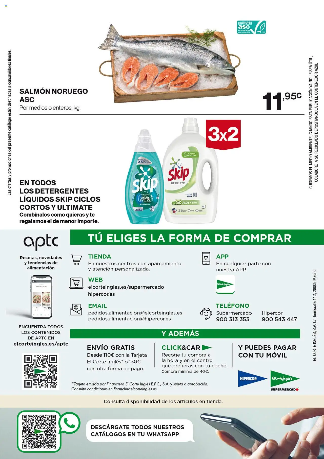 Nuevas ofertas de El Corte Inglés válidas en toda la República Mexicana desde el 28.08.2025. ¡Encuentra las mejores ofertas en El Corte Inglés - Catálogo Nuestros Mejores Precios! | Página: 40 | Productos: Movil, Contenedor, Té, Teléfono
