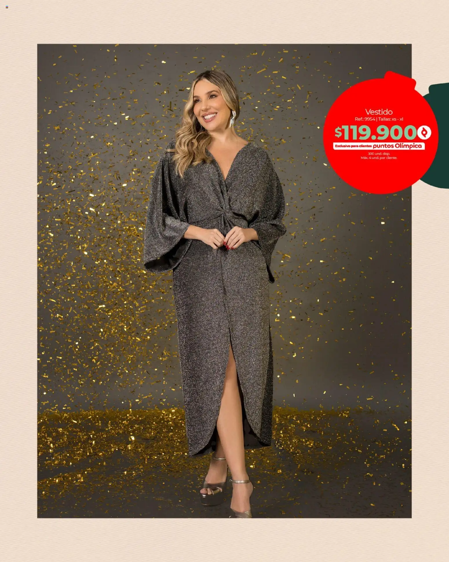 Olímpica revista - valida desde el 01.12.2025 | Página: 26 | Productos: Vestido