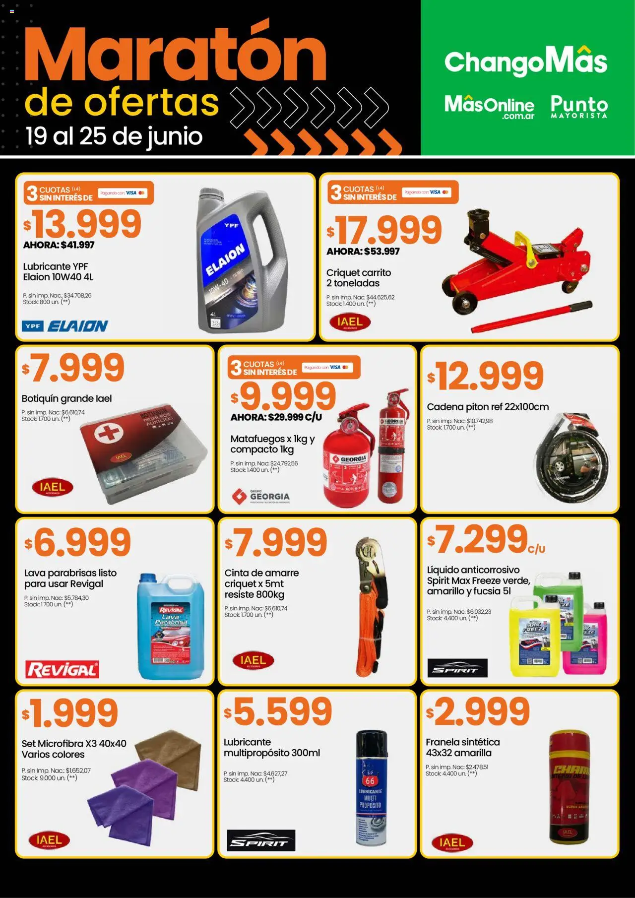 Changomas ofertas │ válido desde el 19.06.2025 | Página: 6 | Productos: Cinta, Cadena