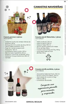 Vista previa de Costco Revista Noviembre, nuevo folleto de la tienda, válido en México a partir del 01.11.2025 | Página: 55 | Productos: Aceite, Turrón, Mermelada, Contenedor