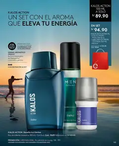 Vista previa de folleto Ésika - Campaña 1 de la Ésika válido desde 18.12.2025 | Página: 165 | Productos: Desodorante, Antitranspirante, Bolsa, EAU de Toilette