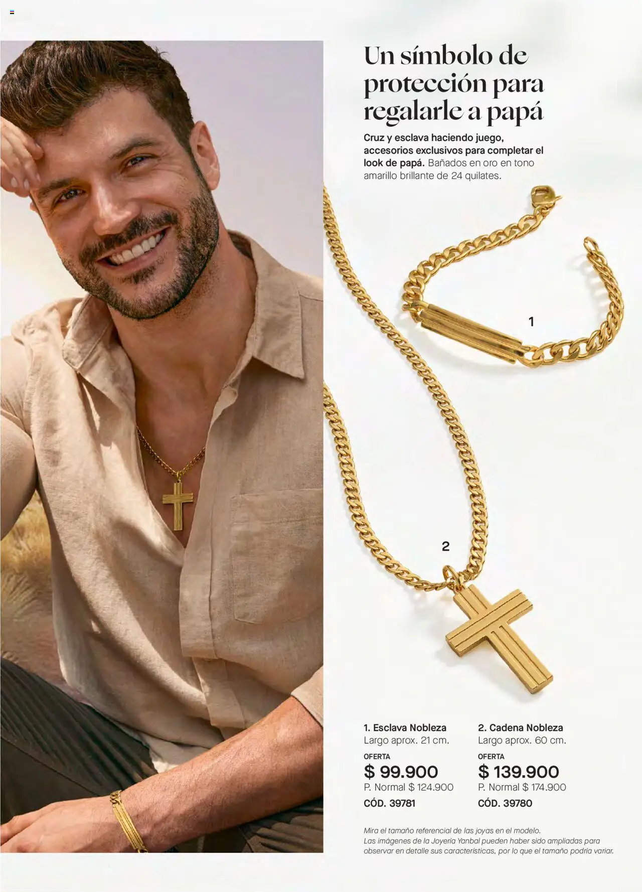 Yanbal revista - valida desde el 24.05.2025 | Página: 23 | Productos: Esclava, Cadena, Papa