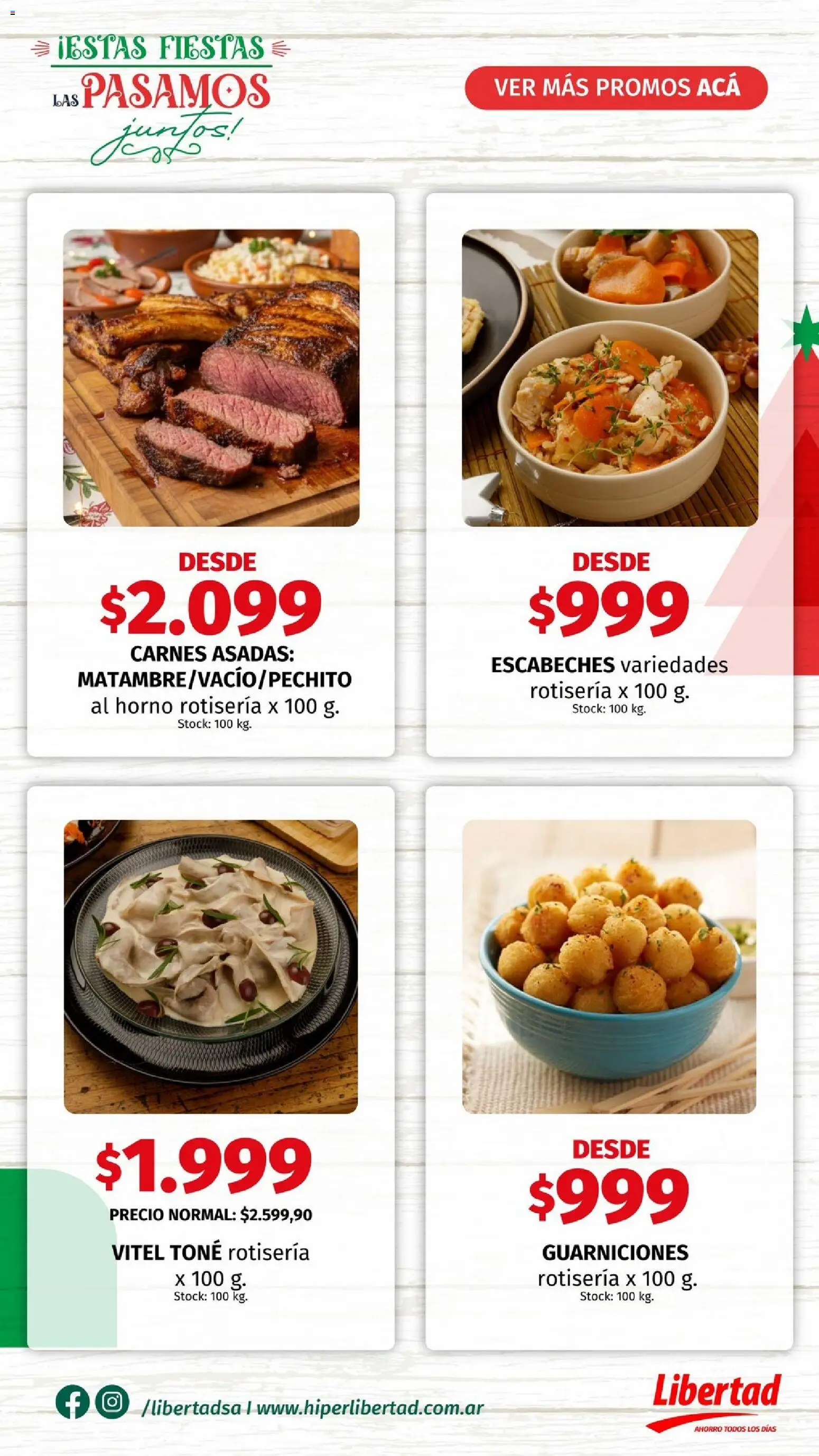 Hipermercado Libertad - Especial Mesa Navideña  │ válido desde el 26.12.2025 | Página: 4 | Productos: Horno