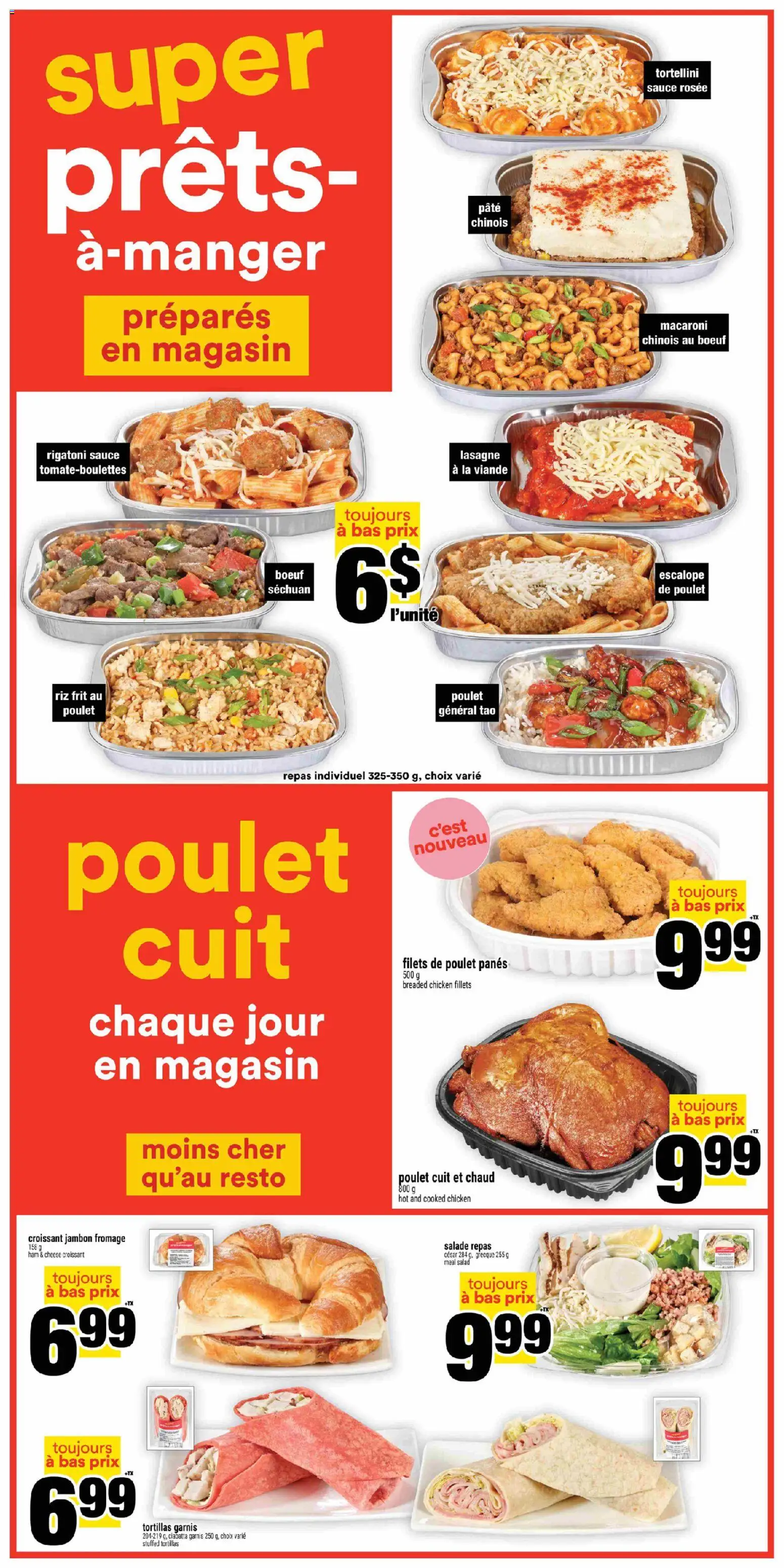 Super C flyer valid from 08.01.2026 | Page: 14 | Products: Salad, Cheese, Ham, Chicken