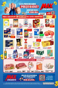 Max Atacadista - Ofertas da semana - Pré-Visualização do folheto da loja Max Atacadista, válido de 13.04.2026