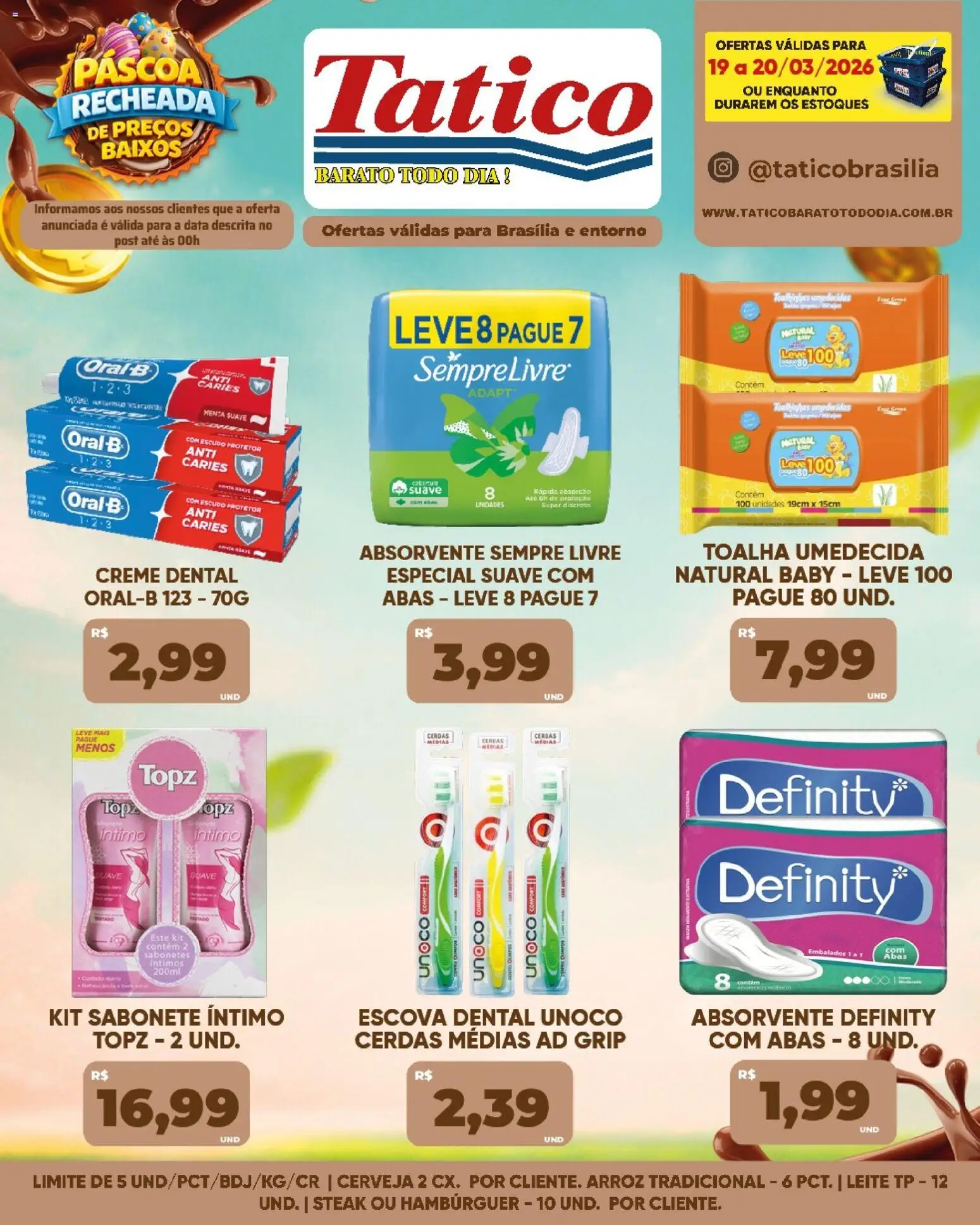 Tatico Folheto - válido de 21.03.2026 | Página: 39 | Produtos: Escova, Leite, Cerveja, Creme