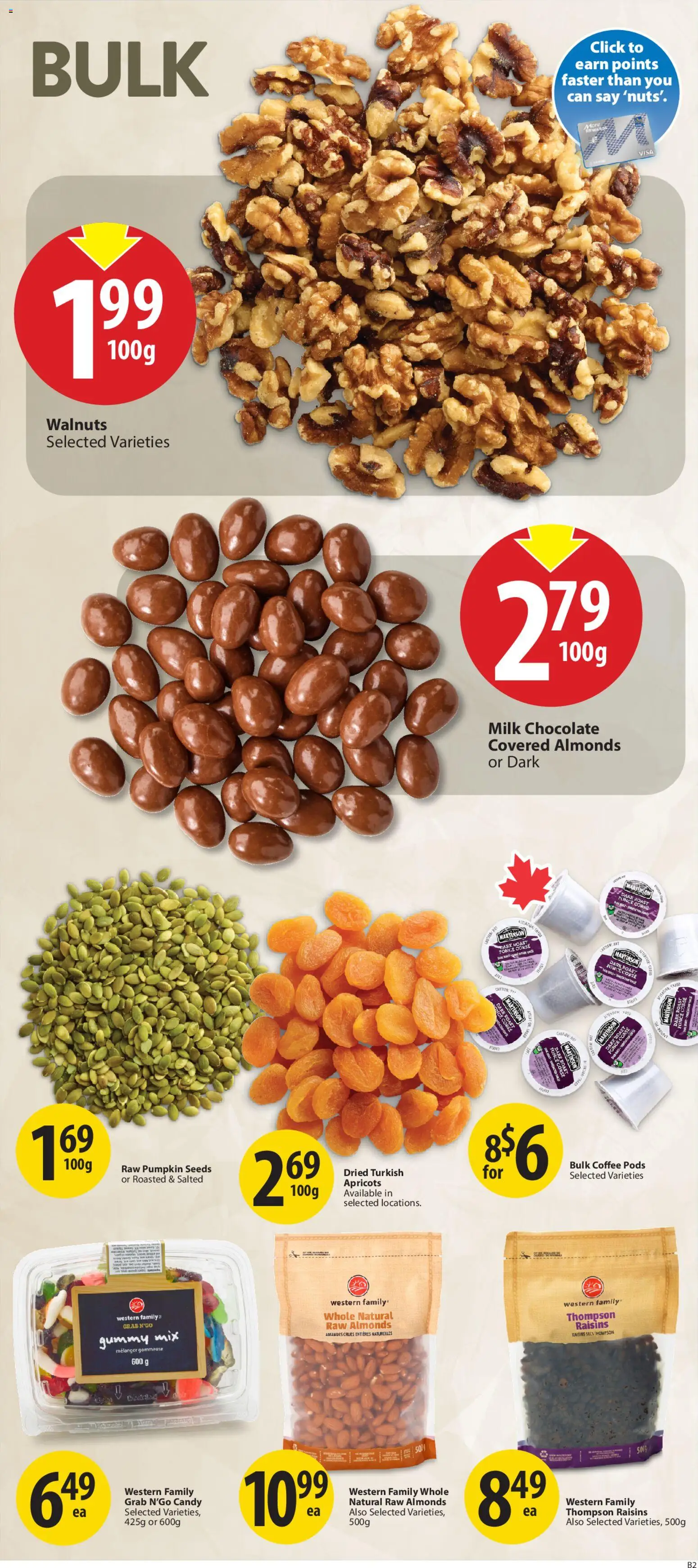 Save on foods flyer valid from 19.02.2026 | Page: 20 | Products: Milk, Coffee, Chocolate, Pumpkin