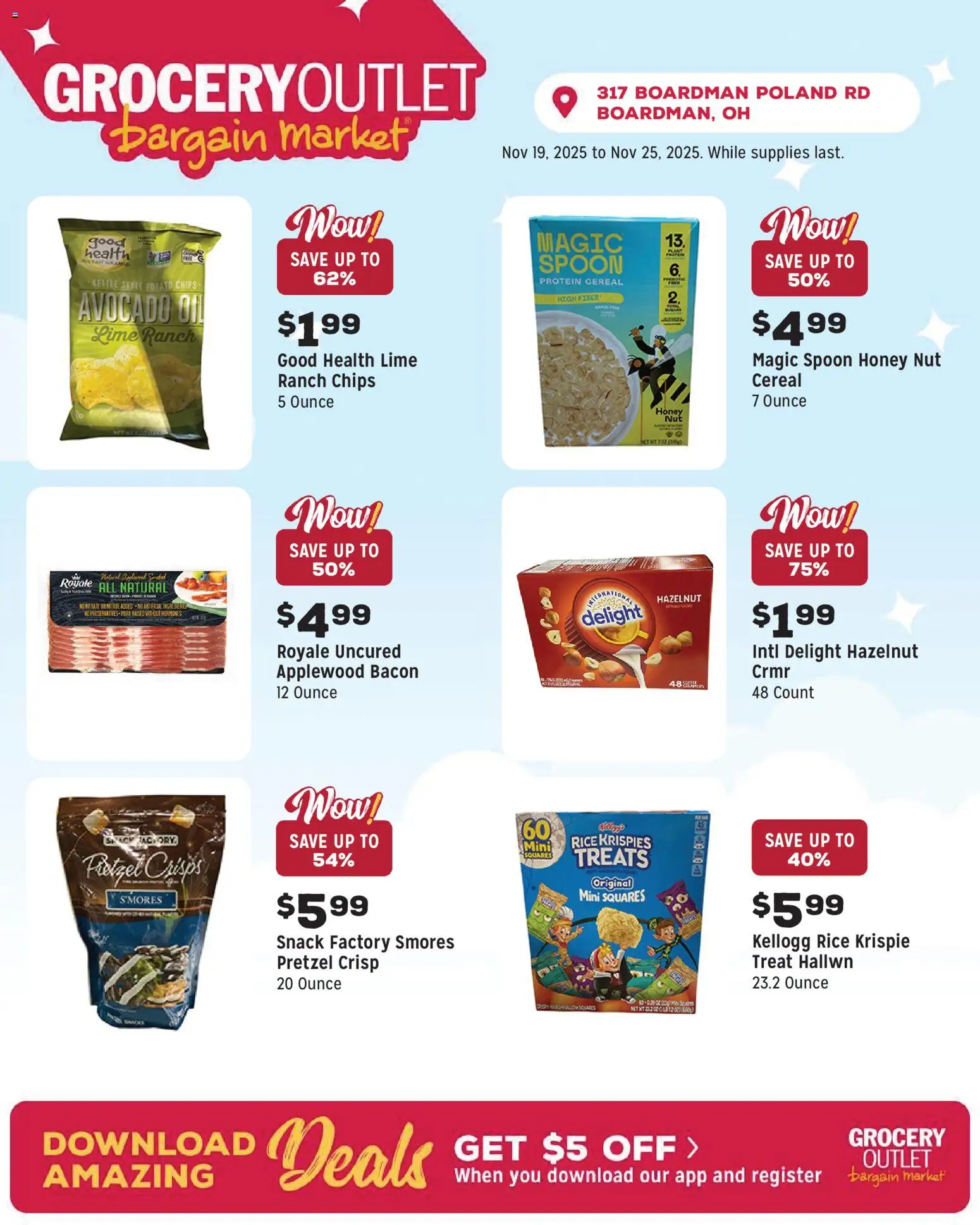 Grocery Outlet Weekly Ad - OH - valid from 19.11.2025 | Page: 9 | Products: Oil, Pork, Rice, Kettle