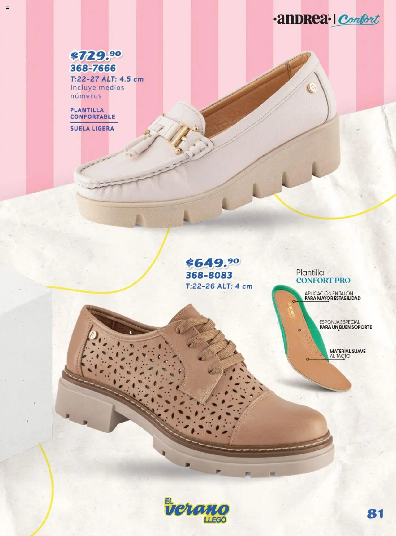 Nuevas ofertas de Andrea válidas en toda la República Mexicana desde el 27.04.2025. ¡Encuentra las mejores ofertas en Andrea catálogo Avence de Verano! | Página: 81 | Productos: Esponja