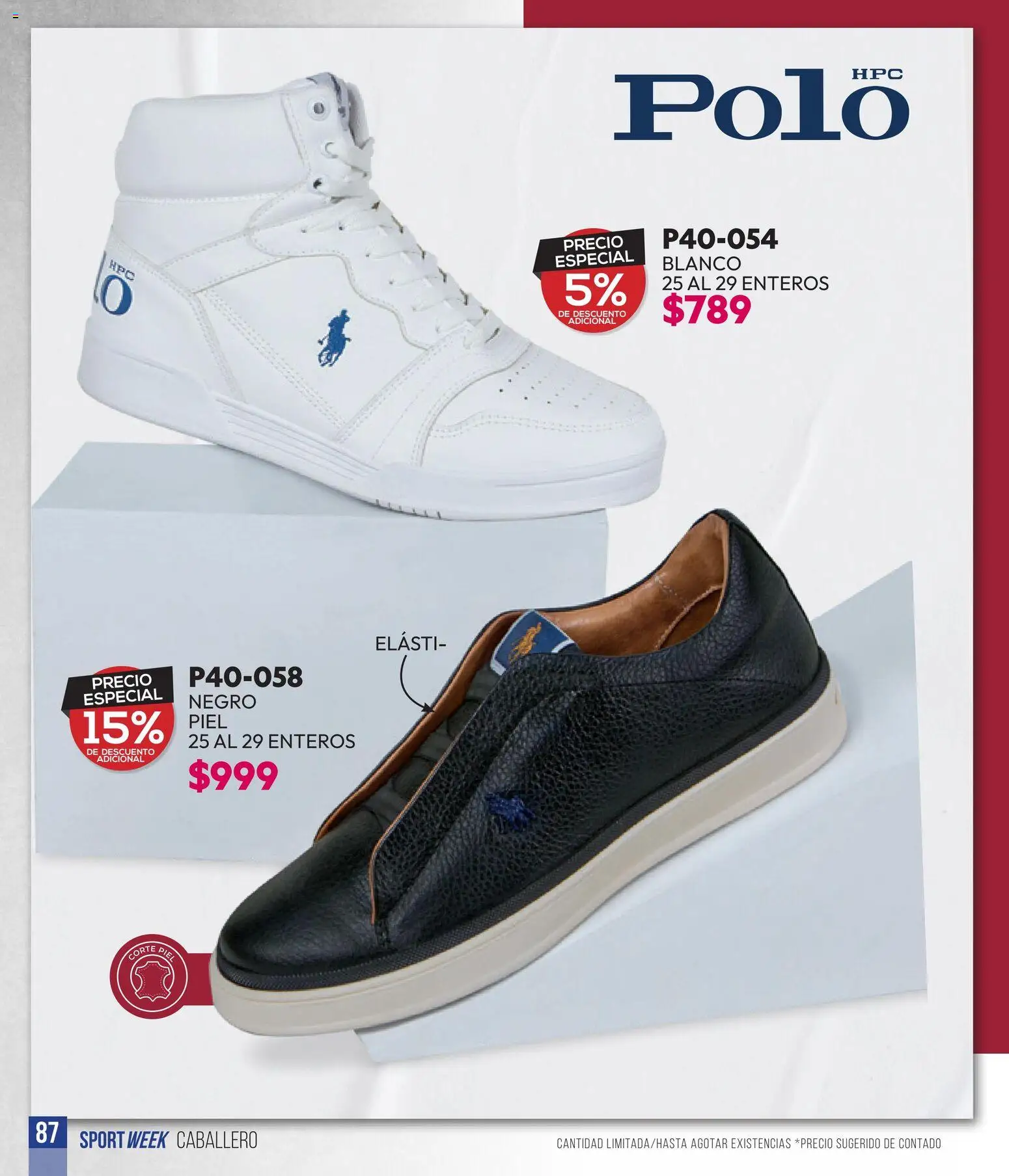 Nuevas ofertas de Cklass válidas en toda la República Mexicana desde el 28.04.2026. ¡Encuentra las mejores ofertas en Cklass catálogo Sportweek! | Página: 202