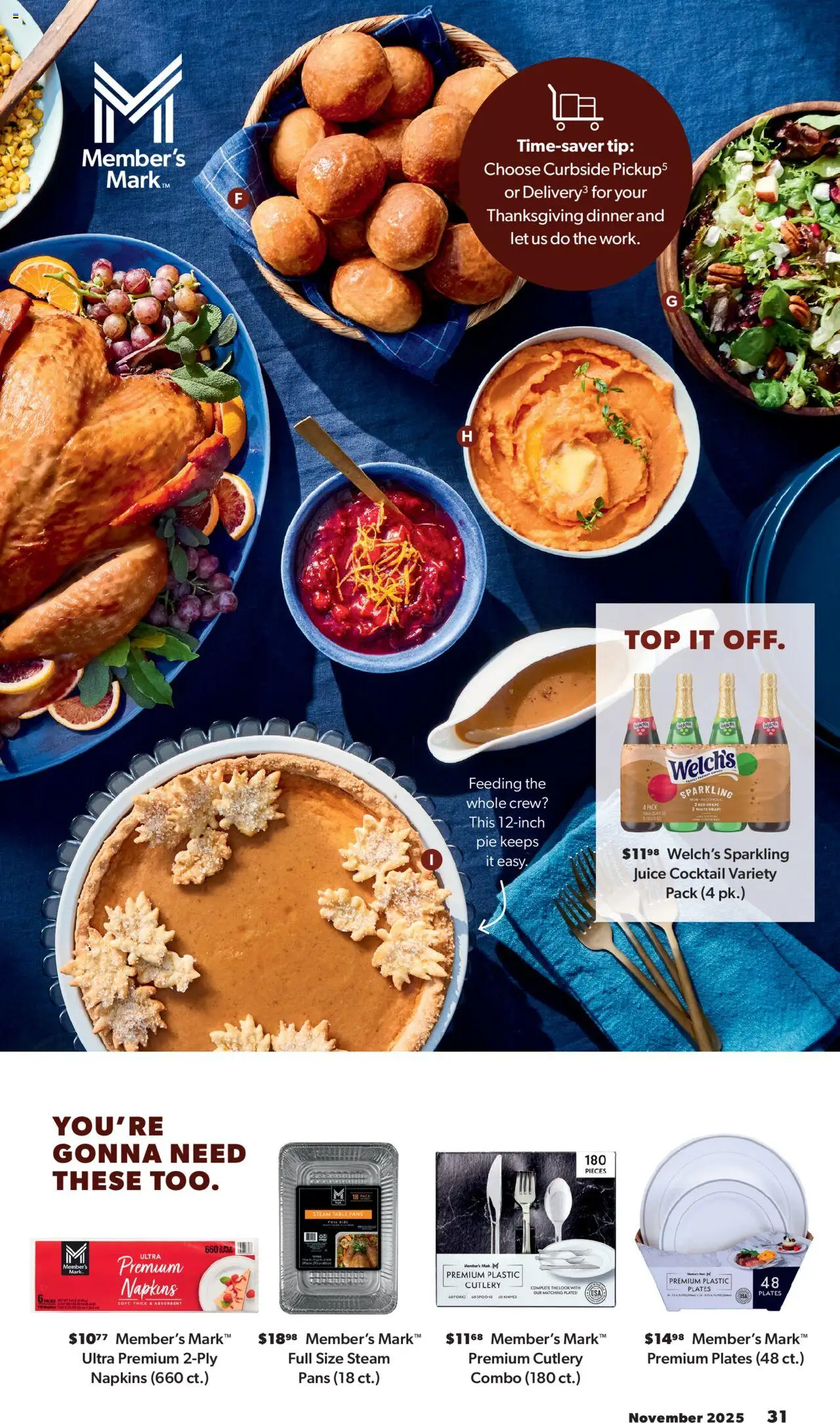 Sam's Club Black Friday - valid from 20.10.2025 | Page: 35 | Products: Table, Juice