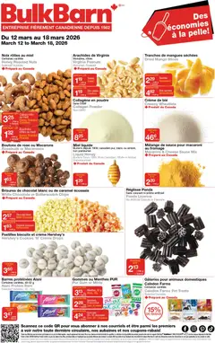 Preview of Bulk Barn weekly flyer / circulaire from shop Bulk Barn valid from 12.03.2026