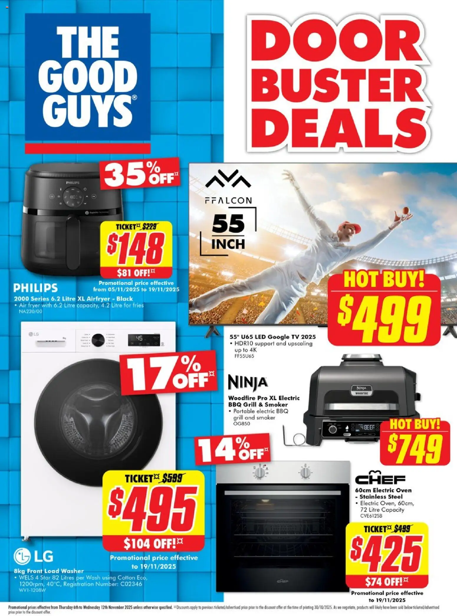 The Good Guys catalogue - valid from 05.11.2025 | Page: 24 | Products: Beef, Tv, Oven, Grill