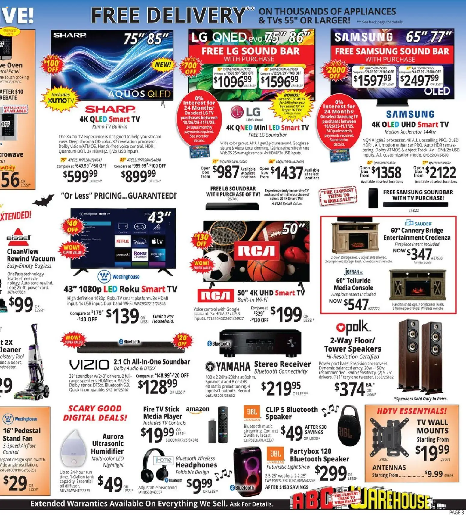 ABC Warehouse Weekly Ad - valid from 26.10.2025 | Page: 3
