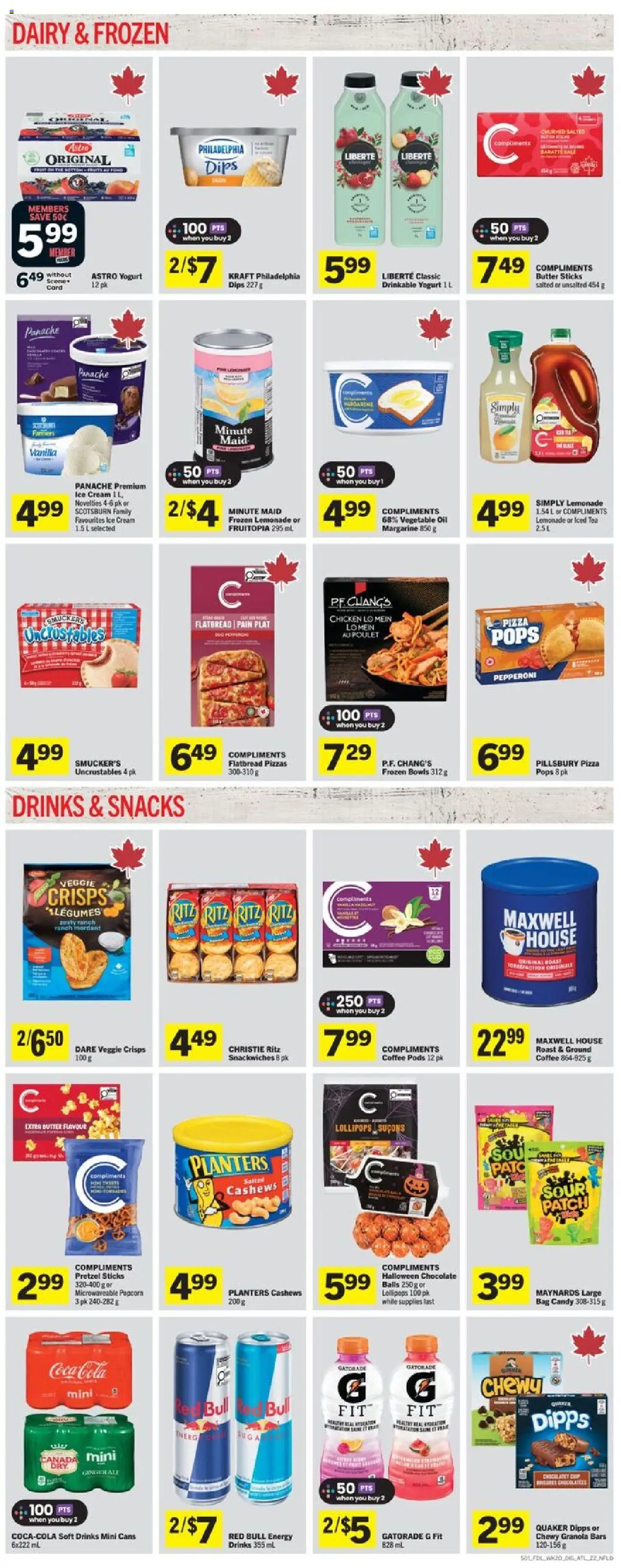 Foodland flyer valid from 11.09.2025 | Page: 5 | Products: Cream, Bag, Oil, Coffee