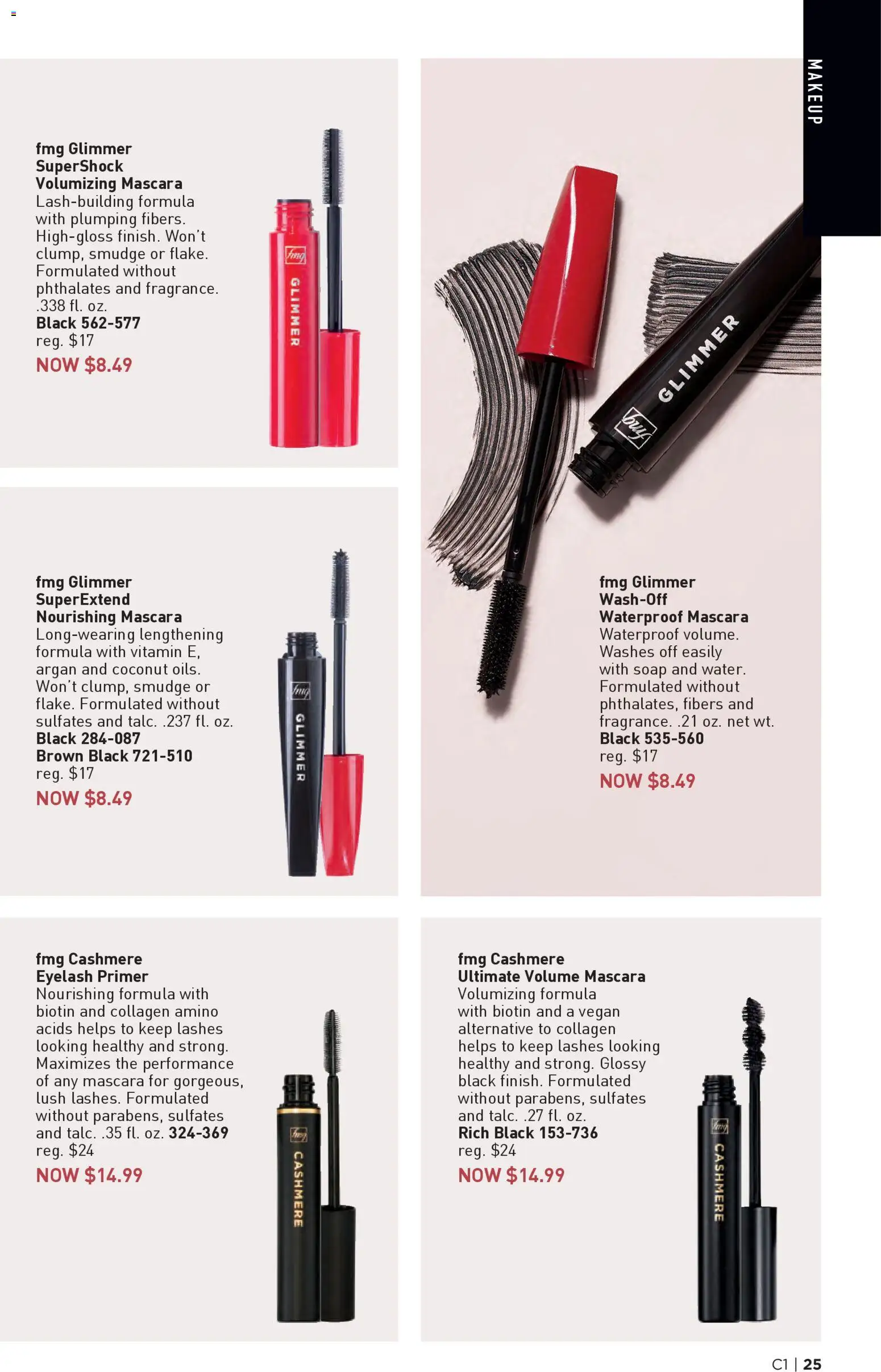 Avon Brochure - valid from 31.12.2025 | Page: 25 | Products: Vitamin, Biotin, Mascara, Soap