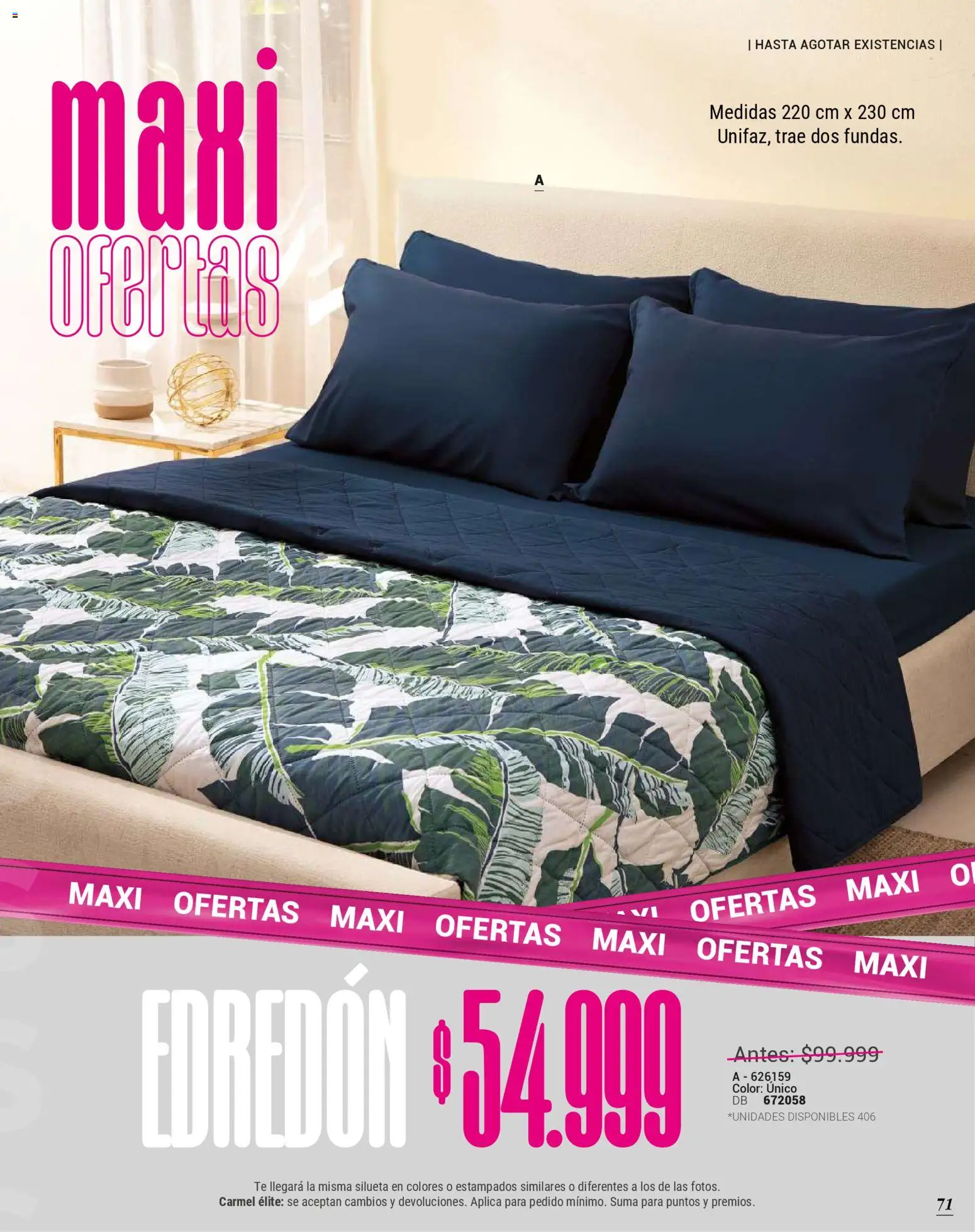 Carmel revista - valida desde el 01.05.2026 | Página: 259 | Productos: Té, Edredón