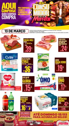 Super Muffato ofertas do Dia - Pré-Visualização do folheto da loja Super Muffato, válido de 13.03.2026