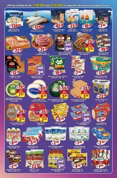 Violeta Supermercados - Ofertas da semana - Pré-Visualização do folheto da loja Violeta Supermercados, válido de 21.03.2026 | Página: 2 | Produtos: Lombo, Tilápia, Arroz, File de polaca