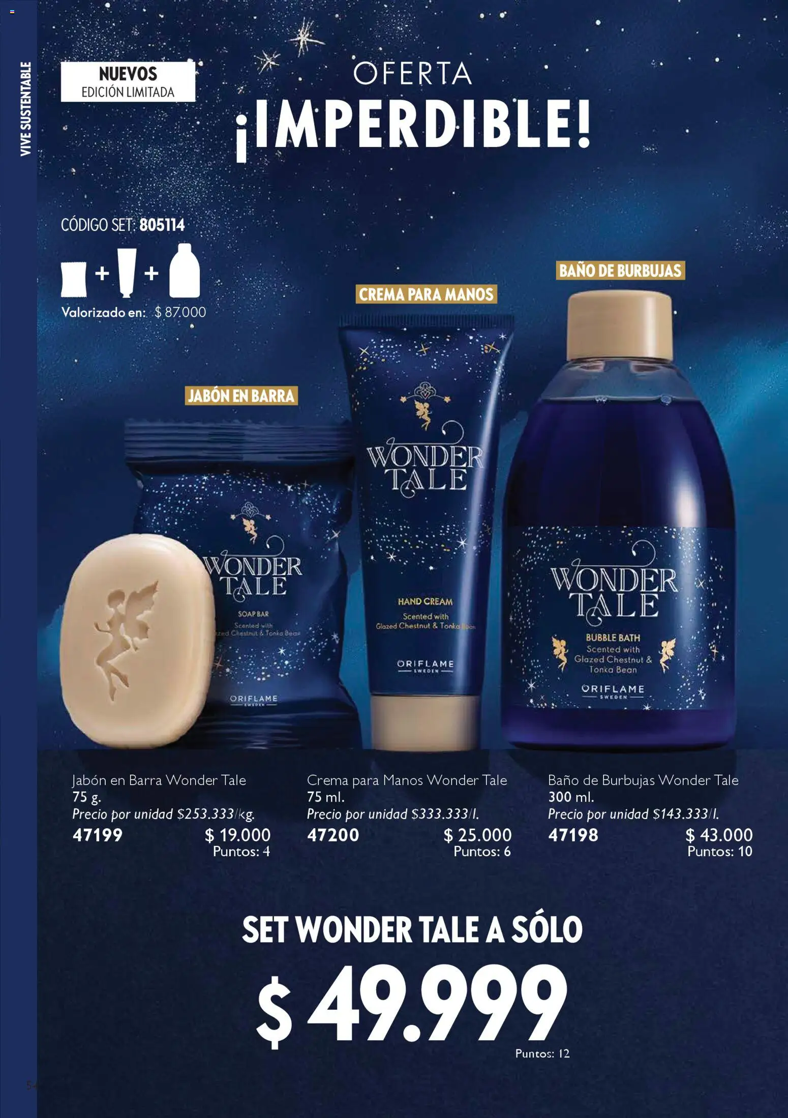 Oriflame revista - valida desde el 06.12.2025 | Página: 54 | Productos: Crema, Baño, Jabón