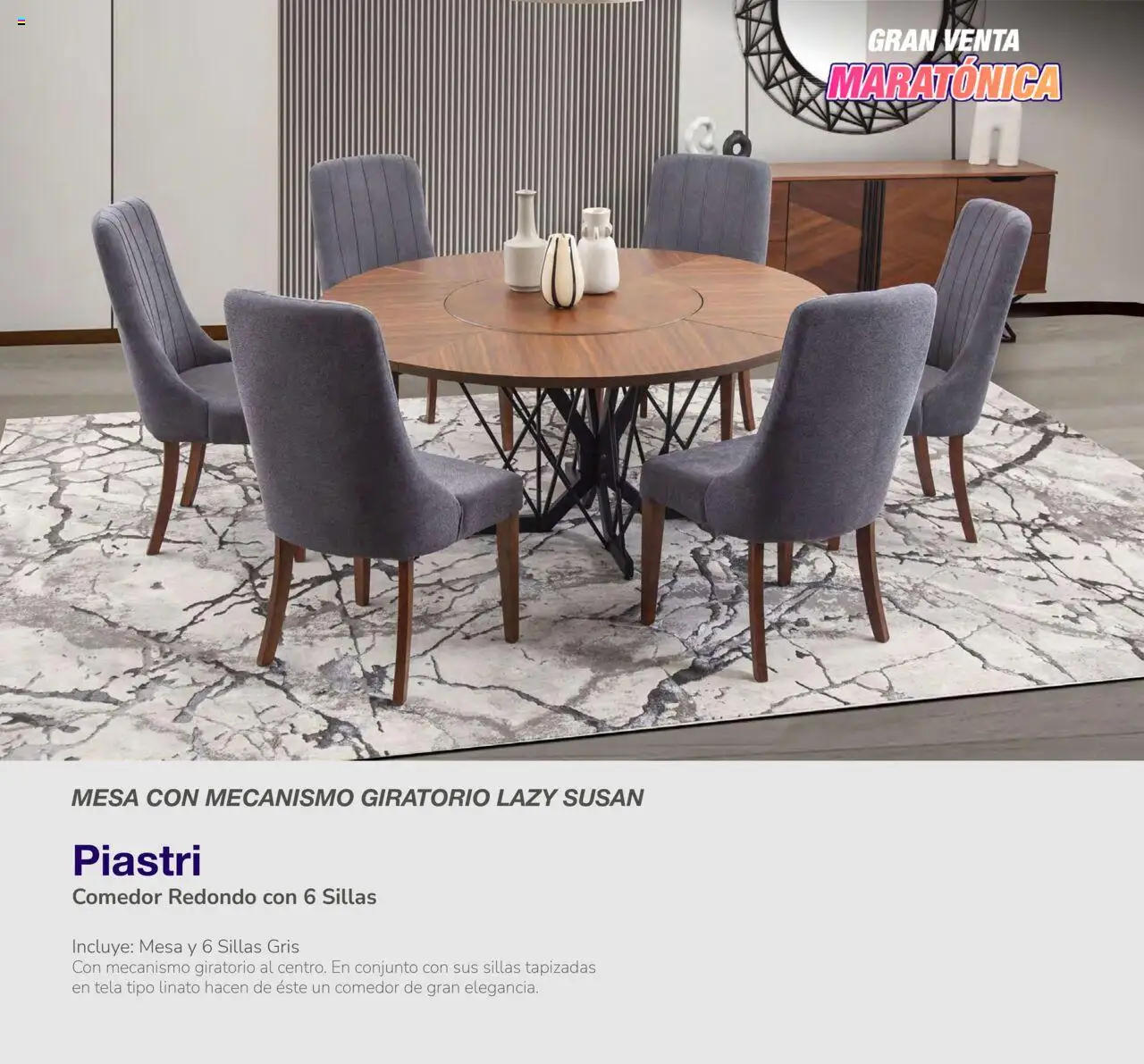 Nuevas ofertas de Muebles Dico válidas en toda la República Mexicana desde el 03.10.2025. ¡Encuentra las mejores ofertas en Muebles Dico - Catálogo Gran Venta Maratónica ! | Página: 31 | Productos: Conjunto, Mesa