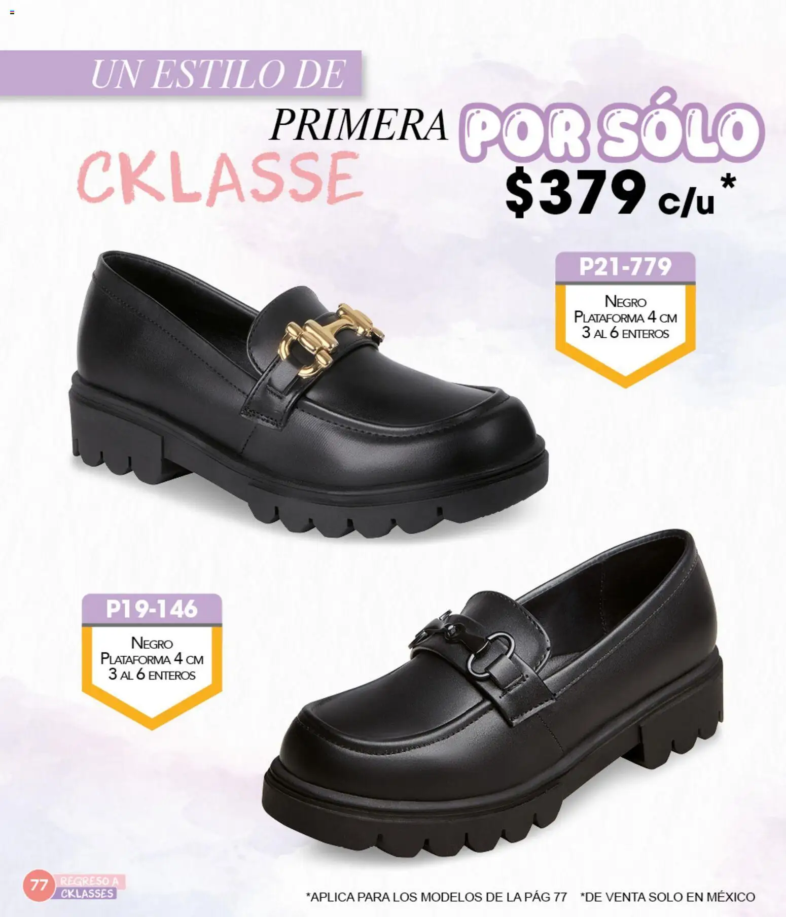 Nuevas ofertas de Cklass válidas en toda la República Mexicana desde el 05.12.2025. ¡Encuentra las mejores ofertas en Cklass catálogo Especial Regreso a Clases! | Página: 78