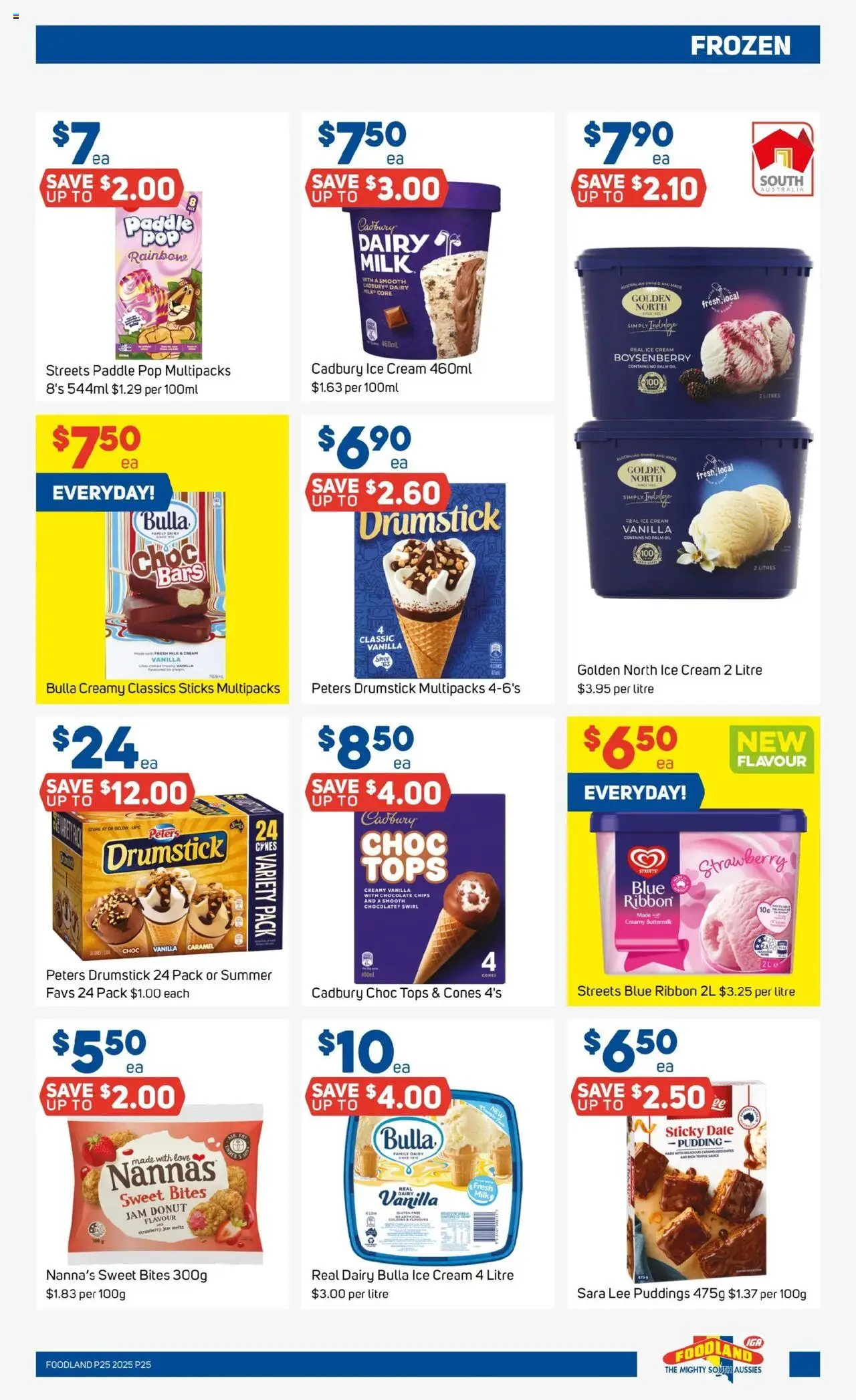 Foodland catalogue - valid from 18.06.2025 | Page: 25 | Products: Milk, Dairy, Chocolate, Cream