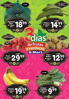 Vista previa de S-Mart folleto, nuevo folleto de la tienda, válido en México a partir del 19.08.2025