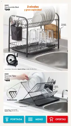 Nuevas ofertas de Betterware válidas en toda la República Mexicana desde el 30.06.2025. ¡Encuentra las mejores ofertas en Betterware campaña 7 2025! | Página: 35 | Productos: Tijera, Escurridor